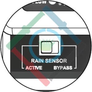 Hunter I-Core vezérlő - esőérzékelő bypass kapcsoló