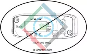 Hunter I-Core vezérlő - Hunter Solar Sync csatlakoztatása 2