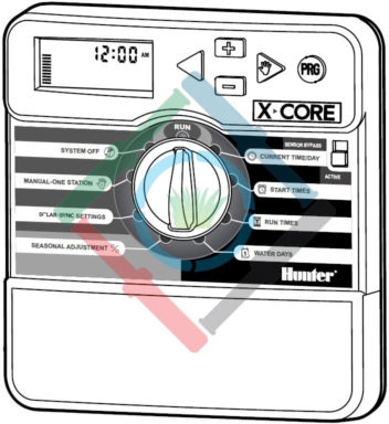 Hunter X-Core vezérlő - használati útmutató borító