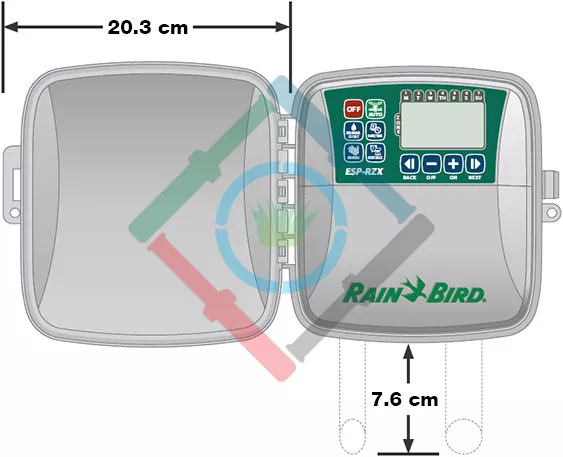Rain Bird ESP-RZX vezérlő - kültéri vezérlő felszerelése 1